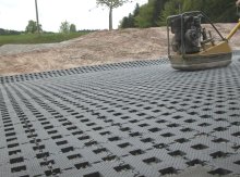 Sustainable PERFO gravel car park